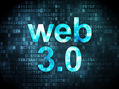 搜索引擎优化 web 开发概念： Web 3.0 数字背景