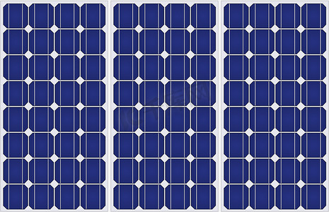 可持续资源摄影照片_太阳能模式。