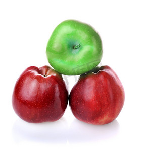 青苹果与红苹果不同