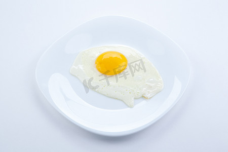 白盘炒鸡蛋