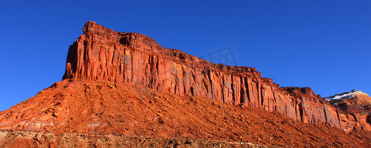 ut摄影照片_犹他州的岩石悬崖