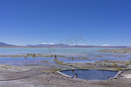 Polques Hot Springs, Altiplano Lakes, 玻利维亚, 南美洲