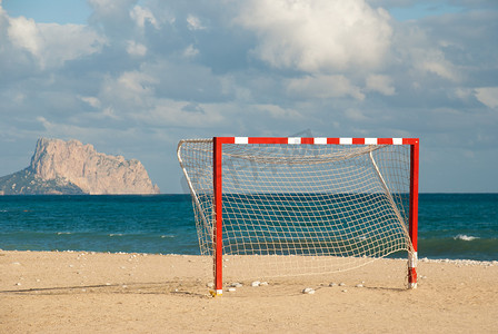 沙滩足球球门