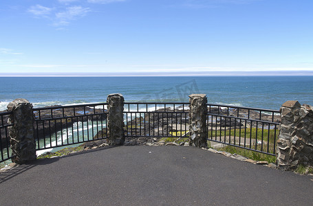 Cape Perpetua 瞭望台，俄勒冈州海岸。