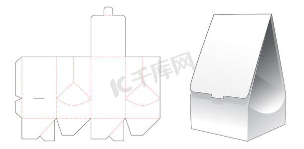 包装盒模切模板
