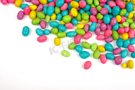 彩色糖果豆