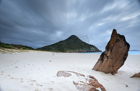 中国风云纹插画摄影照片_澳大利亚新南威尔士州天顶海滩