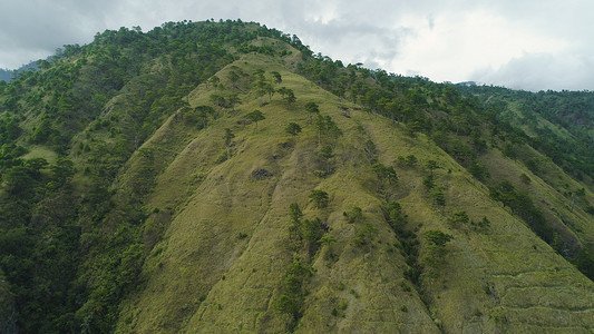 省份版图摄影照片_菲律宾的山区省份。
