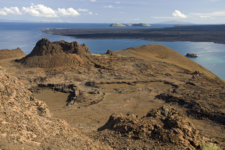 火山景观 - 巴托洛梅 - 加拉帕戈斯群岛