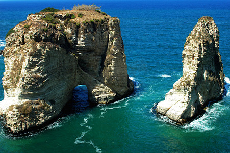 鸽子岩，黎巴嫩贝鲁特