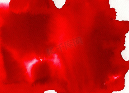 “纸质水彩，红色 sh 抽象可怕背景”