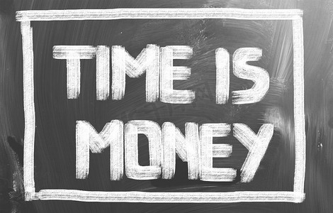 时间就是金钱概念