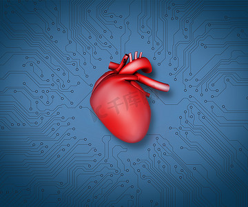 心脏和技术图