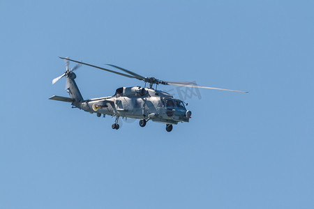 陆军摄影照片_直升机 SH-60B 海鹰