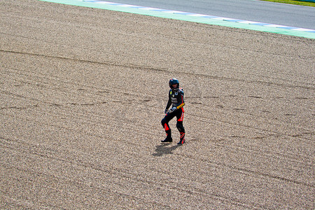 MotoGP 125cc 的 Daniel Kartheininge 飞行员
