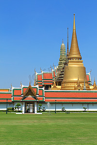 phra摄影照片_玉佛寺，曼谷，泰国