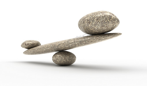 有分量的论据：鹅卵石的稳定性与石头成正比