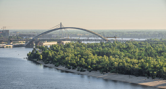 乌克兰基辅的第聂伯河景观