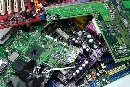主板电脑电子垃圾-旧电脑电路板