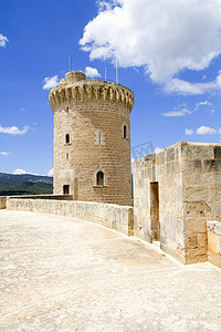 Castle Castillo de Bellver 在马略卡岛帕尔马的马略卡岛