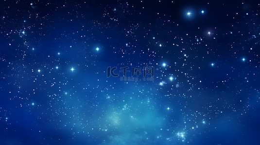 星星夜空星星背景图片_蓝色天空星星星空纹理背景