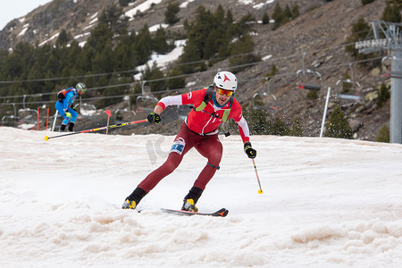 ARNOLD Iwan SUI 参加 ISMF WC Championships Comapedrosa Andorra 2021- Senior Sprint。