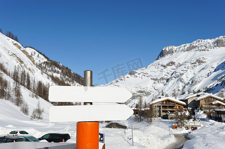 高山滑雪摄影照片_高山滑雪胜地