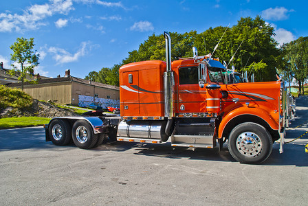 美国大卡车 (kenworth w900a)