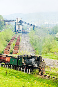 赛那摄影照片_“窄轨铁路，Banovici，波斯尼亚和黑塞哥维那”
