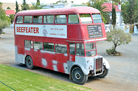 Matjiesfontein 历史悠久的双层巴士