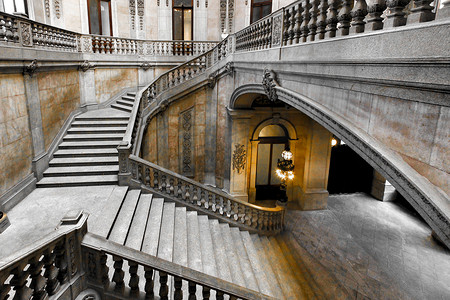 波尔图证券交易宫的豪华楼梯
