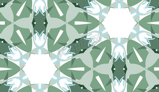 绿色 Trianglular Seamless Packgroud