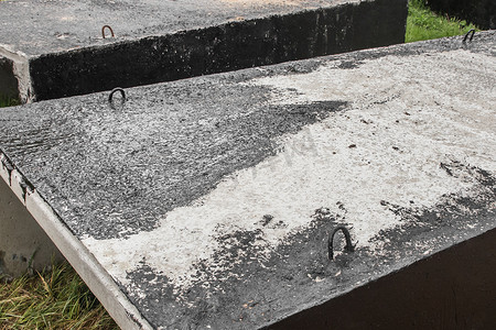 焦油黑液体沥青防水混凝土结构表面涂层纹理工业