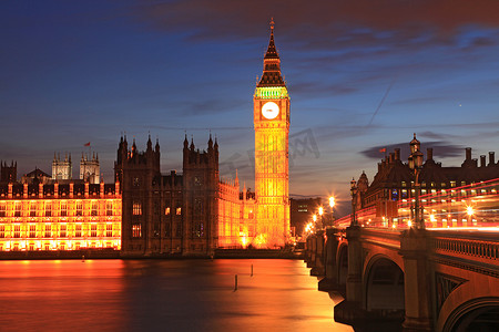 大本钟和伦敦议会大厦