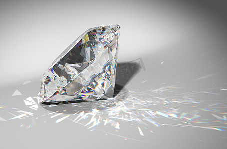 一颗闪闪发光的大钻石