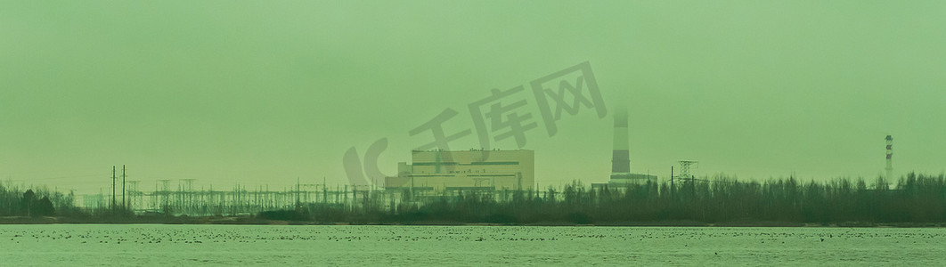 工业辐射污染危险毒性事故区全球环境问题在联合热电厂