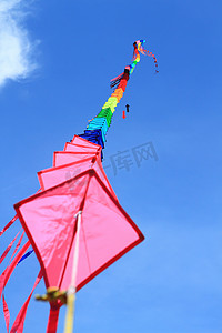 调cha摄影照片_CHA-AM - 3 月 10 日： 在第 12 届泰国 Internati 的五颜六色的风筝