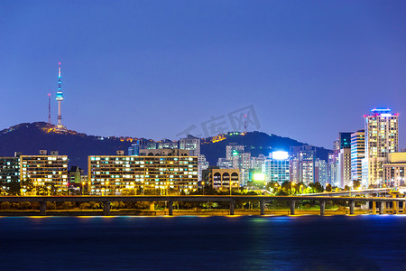 韩国首尔市景