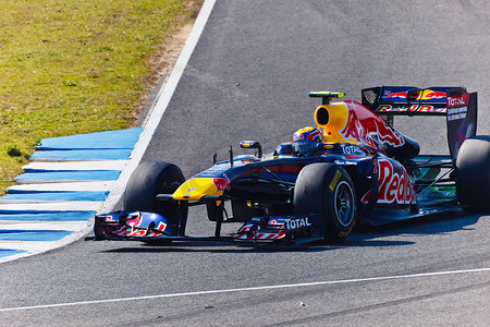 “Team RedBull Racing F1, Mark Webber, 2011”