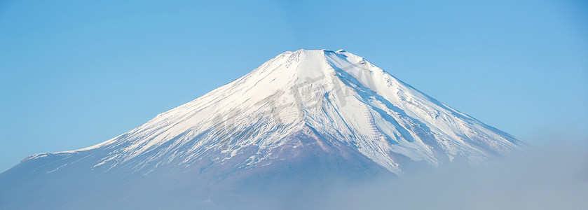 日本富士山全景