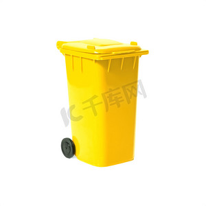 黄色空回收箱