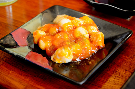 “章鱼酱日本料理，海鲜”