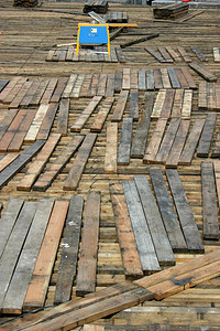 木地板场景摄影照片_竞技场的木地板
