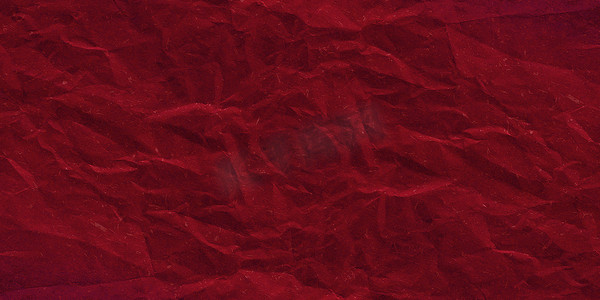 纸纹摄影照片_“红色成团纸纹理背景，牛皮纸横向机智”