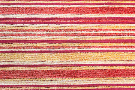 红色黄色地毯纹理或地毯背景
