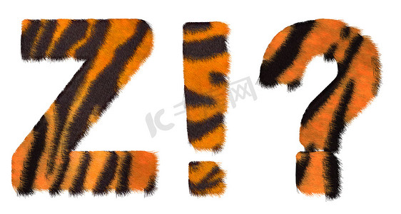 Tiger fall 字体 Z 和 Wow 是什么符号