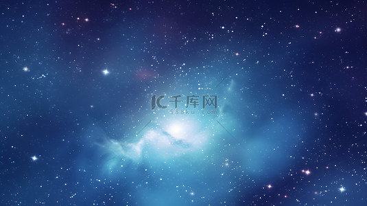 蓝色天空背景图片_蓝色天空星星星空纹理背景