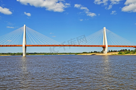 “俄罗斯穆罗姆的大拉索桥”