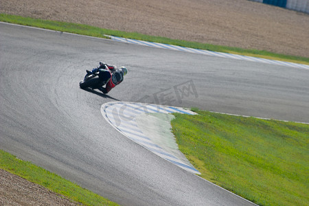 全科医生摄影照片_Supersport 摩托车在西班牙锦标赛中的试点