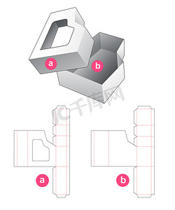 包装盒模切模板